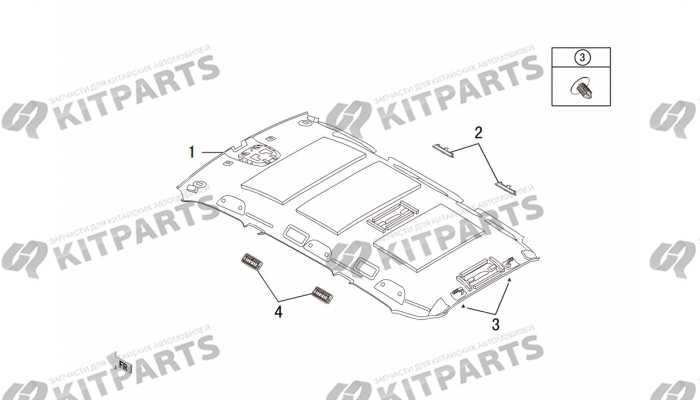 Трим панель крыши Haval