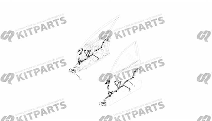 FRONT DOOR WIRE HARNESS# Geely Emgrand X7