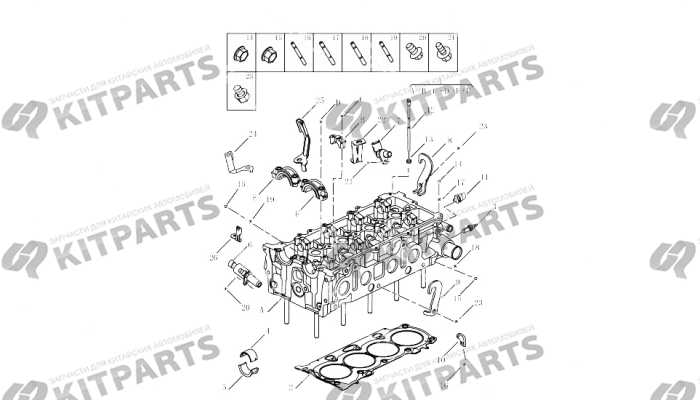 Головка блока цилиндров [JLD-4G20-A45\A017] Geely