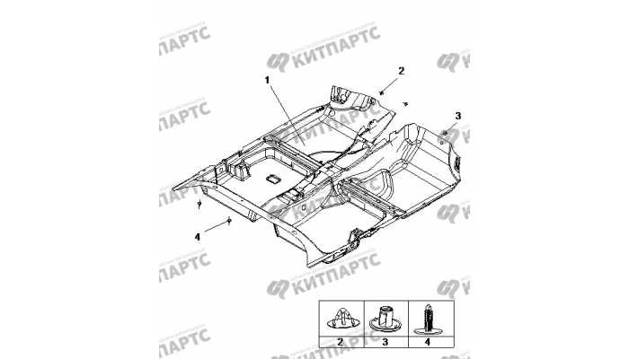 Пол BYD F3 (F3R)