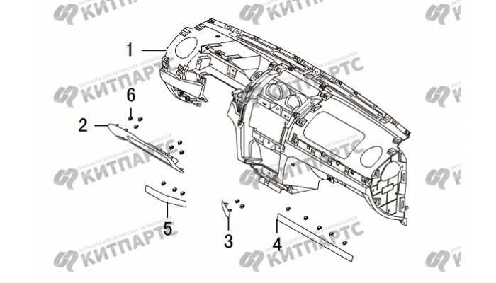 Панель приборов Great Wall DW Hower H3