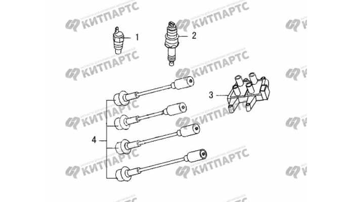 Катушка зажигания, провода, свечи Great Wall Wingle 3